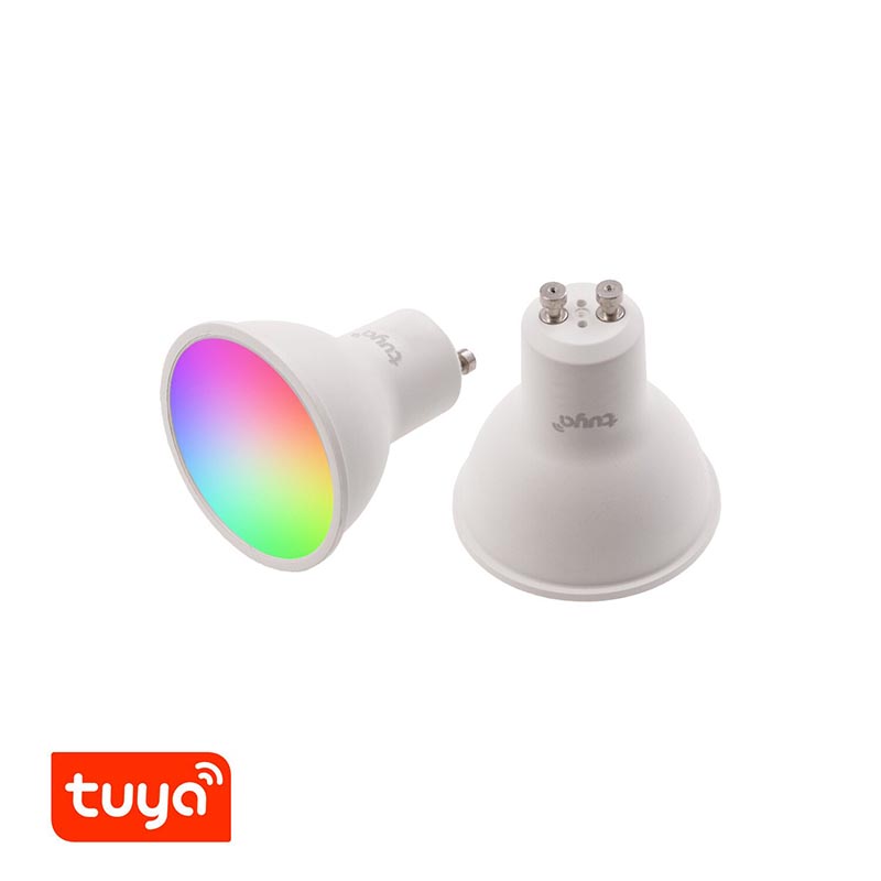 T-LED SMART LED žárovka GU10 Tuya RGBCCT TU5W 021203