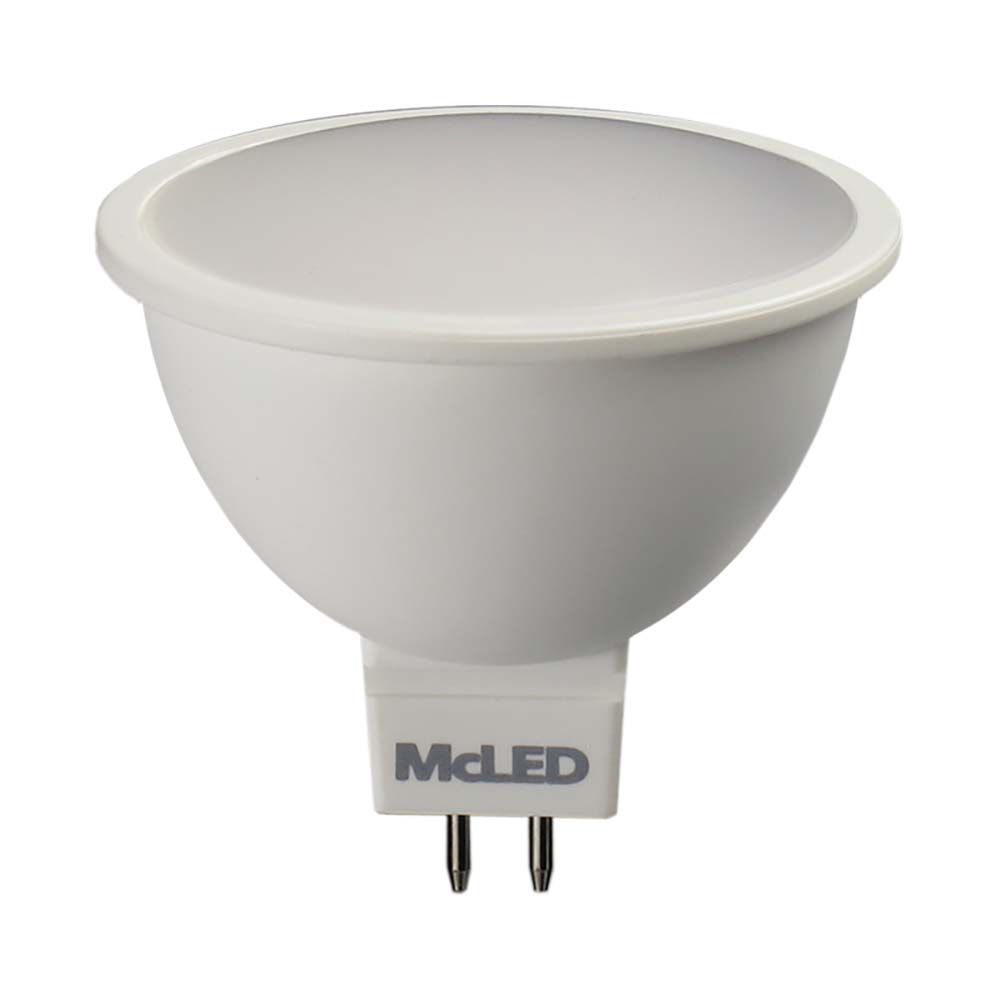 McLED LED žárovka 4,6W 400lm 4000K Denní bílá 100° GU5,3