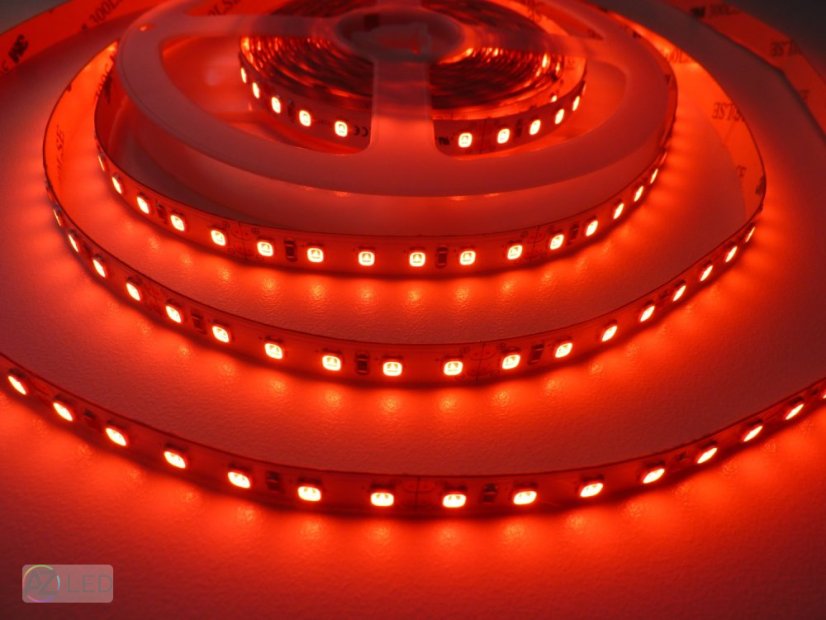 LED pásek 24HQ12096 vnitřní - Barva světla: Červená