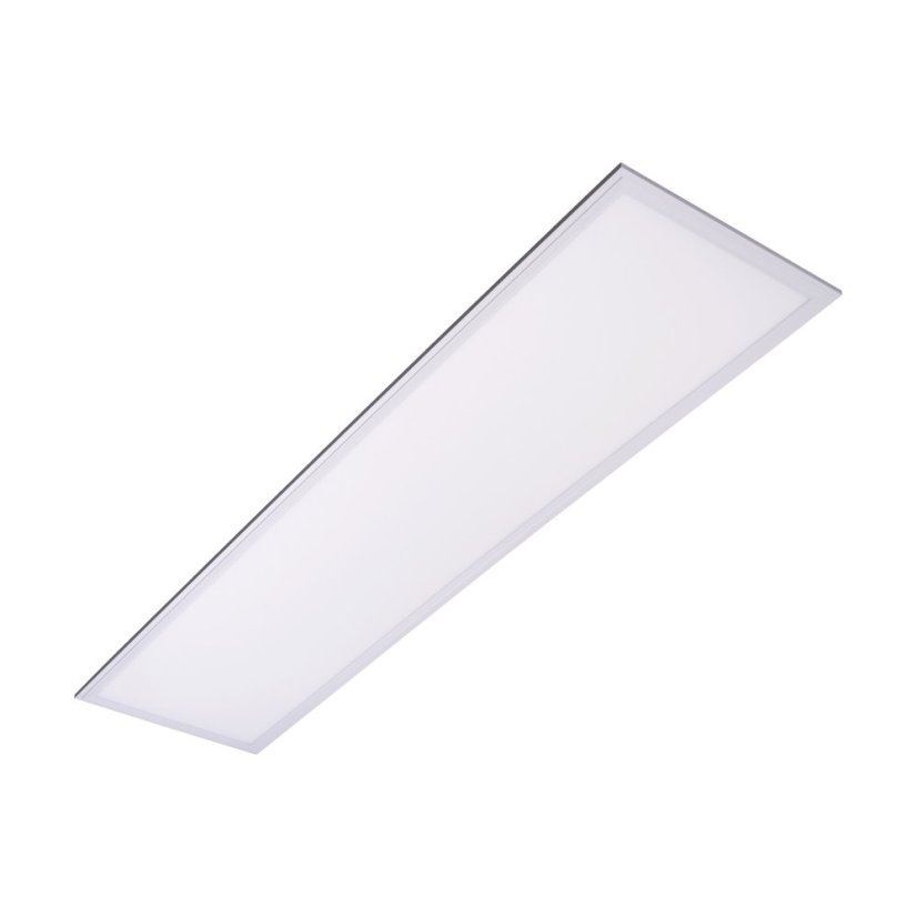LED panel závěsný čtvercový bílý 230V 48W 30x120cm - Barva světla: Teplá bílá