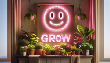 Pěstování s LED světlem - GROW LED pásek