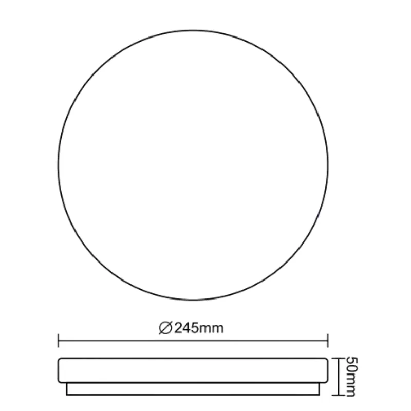 LED stropnice OPAL SLIM 12W / SMD / 4000K - LCL421S