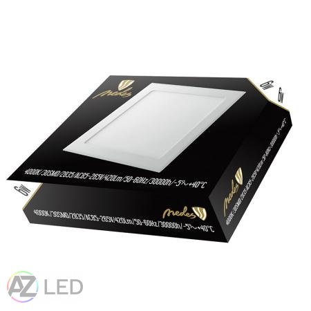 LED panel čtverec vestavný 6W 120x120mm