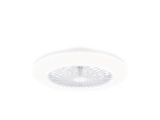 Amigo Stropní svítidlo s ventilátorem 20W+42W, bílá, třpytivý efekt