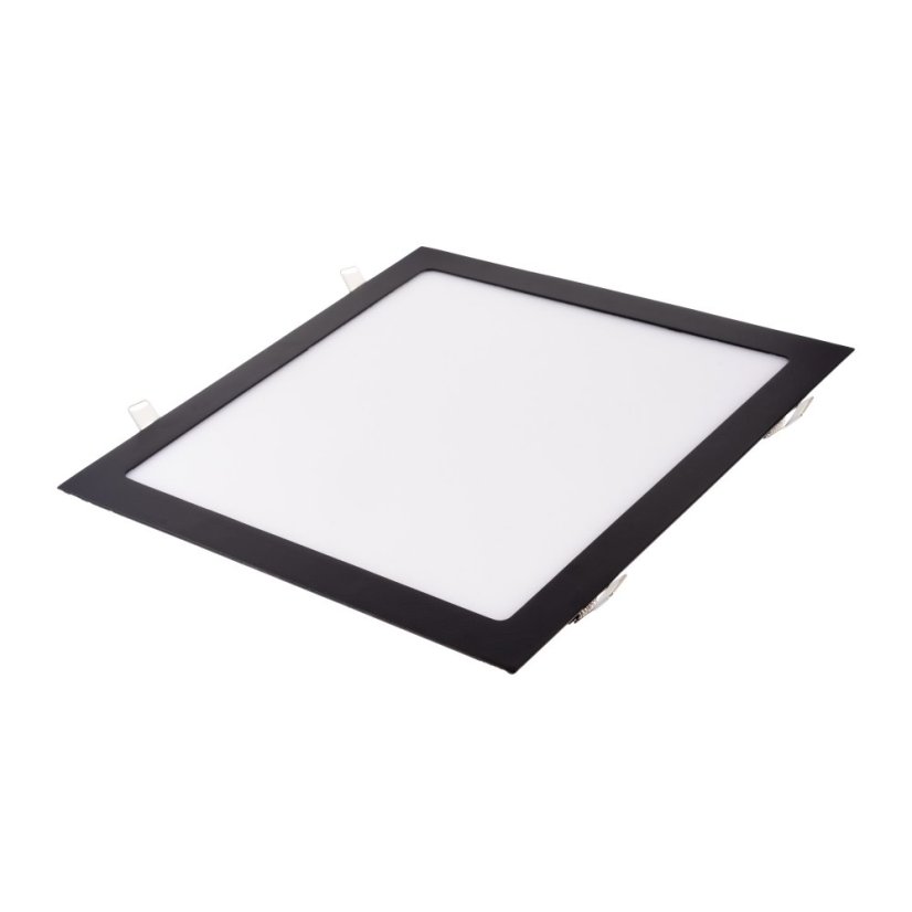LED panel BSN24 čtvercový 24W 300x300mm černý - Barva světla: Teplá bílá