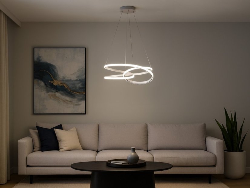 LED závěsné svítidlo s dálkovým ovladačem 90W - TA2307/W LED závěsné svítidlo s dálkovým ovladačem 90W - TA2307/W