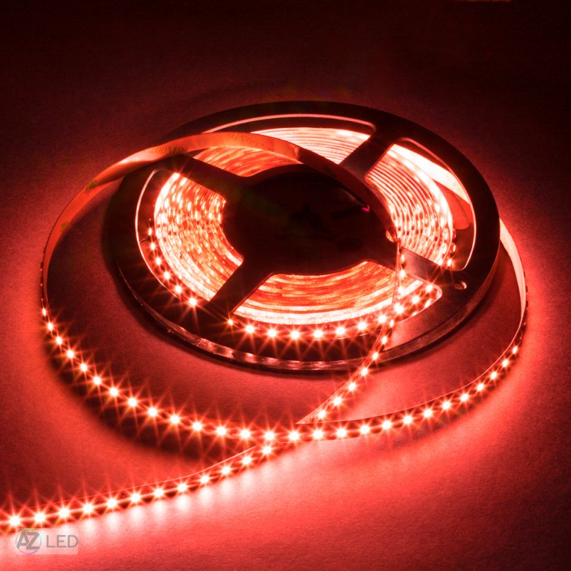 LED pásek 9,6W SQ3-600 vnitřní detail červená