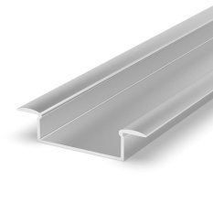 Vestavný LED profil - P14-1 stříbrný