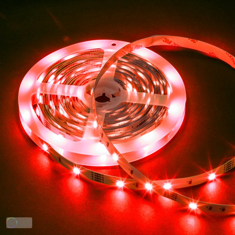 RGB LED pásek 7,2W 150SMD vnitřní červená