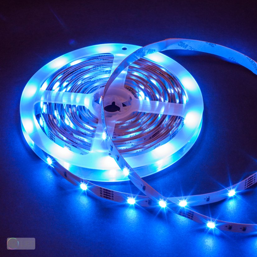 RGB LED pásek 7,2W 150SMD vnitřní modrá