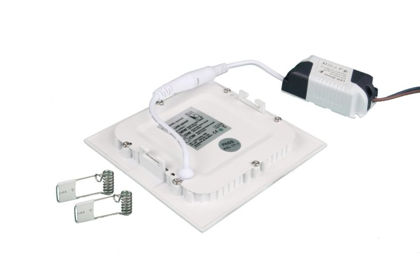 LED panel SN6 čtvercový 6W 120x120mm bílý