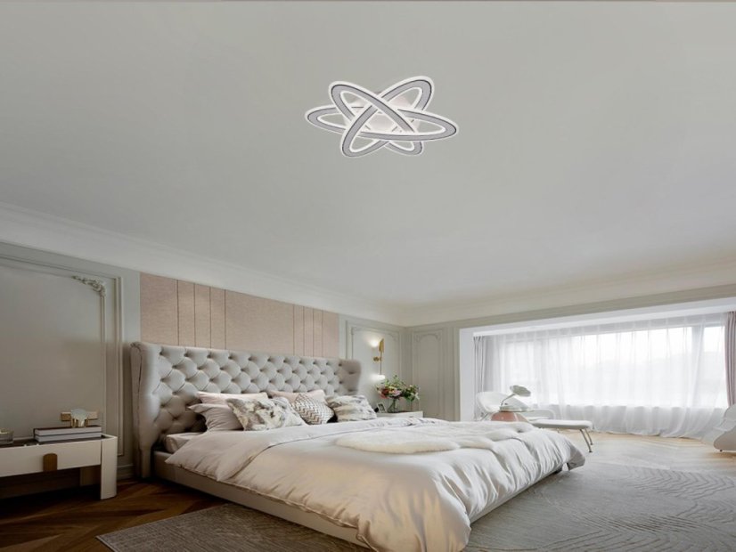 LED stropní svítidlo s dálkovým ovladačem 130W - J1331/W