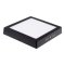 LED panel BPS24 čtvercový 24W 30x30cm černý - Barva světla: Teplá bílá
