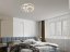 LED stropní svítidlo s dálkovým ovladačem 95W - J1354/W