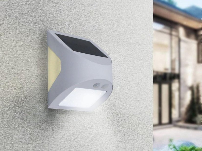 LED solární nástěnné svítidlo LS 3W 3000K/4000K