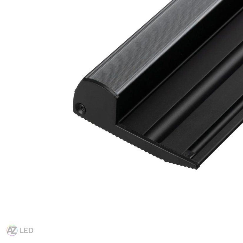 Schodišťový LED profil - ST2 černý