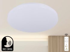 LED stropní lampa OPAL + DO + OVLÁDÁNÍ HLASEM 48W - LC902SV