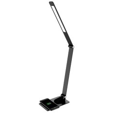 LED lampa JULIET stmívatelná s bezdrátovým nabíjením, časovačem a USB 12W