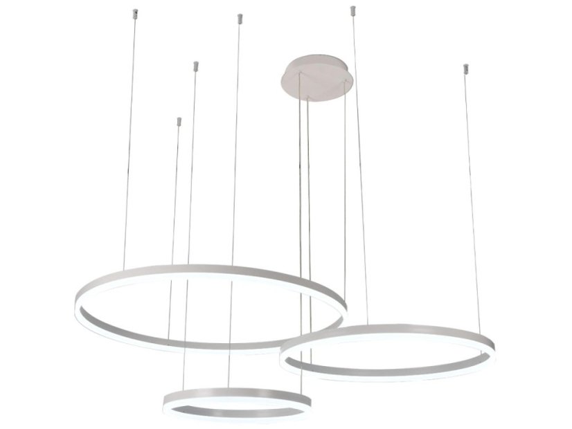 LED závěsné svítidlo + dálkový ovladač 125W - J4384/W