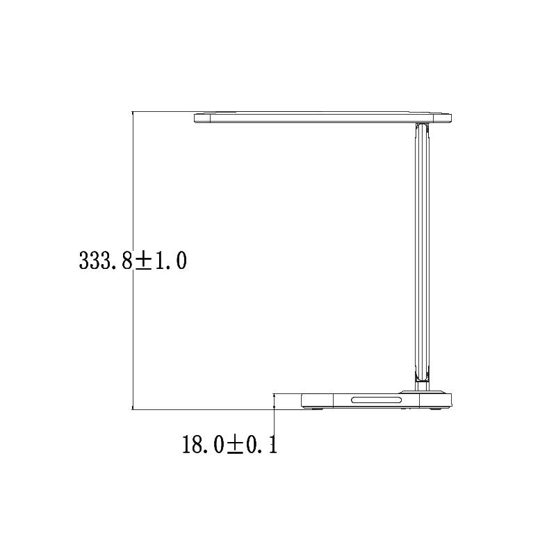 LED lampička KIARA 7W 500lm 3000-6500K stmívatelná s USB + noč. světlo + časovač