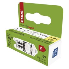 LED žárovka Emos Halogen G9 JC
