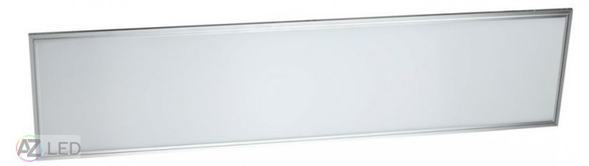 LED panel QUADRA LONG MINI 24W 600x300mm stříbrný - Barva světla: Teplá bílá
