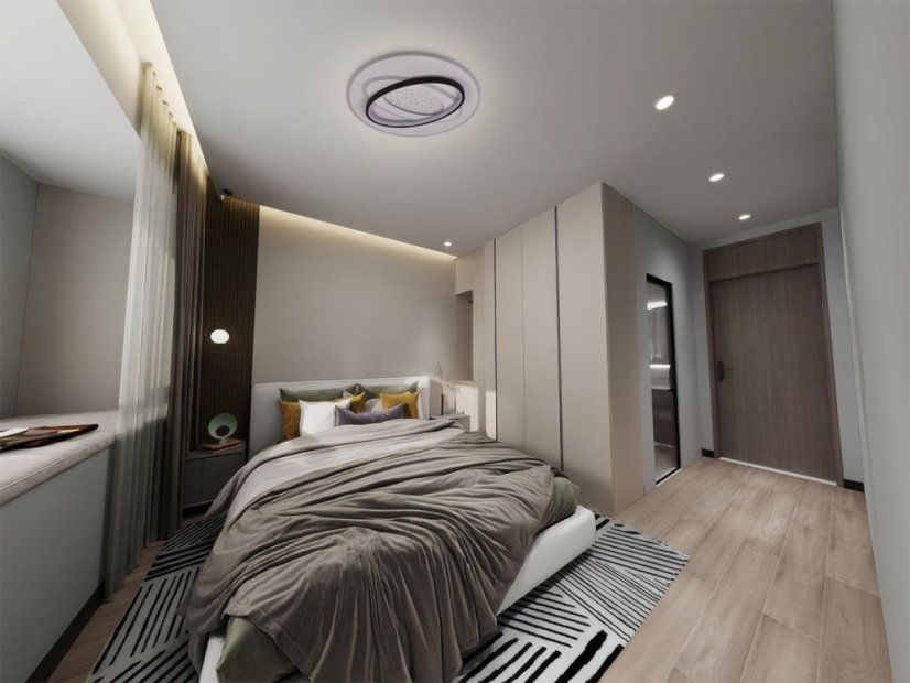 LED svítidlo + dálkový ovládač 90W - J1359/W
