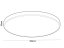 LED stropní lampa OPAL + DO + OVLÁDÁNÍ HLASEM 48W - LC902MV