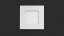 LED panel SQUARE BASIC 6W 6000 K studená bílá 120x120mm bílý