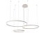 LED závěsné svítidlo + dálkový ovladač 125W - J4384/W