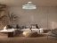LED luxusní stropní křišťálové svítidlo s dálkovým ovladačem 85W - TA1306/W
