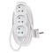 Prodlužovací kabel bílý 1,5 - 10m 3x zásuvka