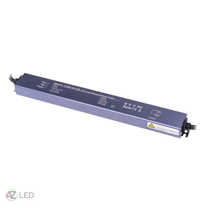 Trafo pro zapojení LED osvětlení 24V 250W LONG IP67