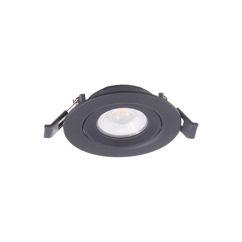 Stropní LED svítidlo ISDA 7W černé IP44