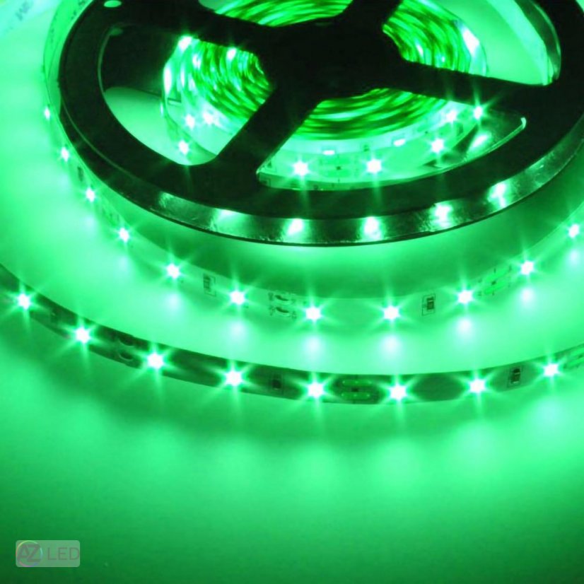 LED pásek 4,8W SQ3-300 vnitřní - Barva světla: Zelená