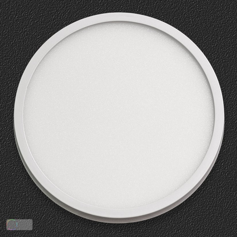 LED panel 16W RONDO CLASSIC SLIM 145mm bílý Denní bílá