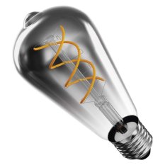 LED žárovka Emos Deco Smoked E27 ST64 4,5W