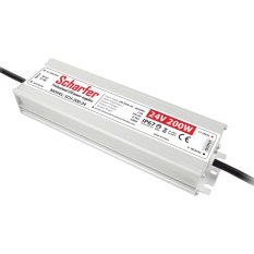 LED napájecí zdroj Scharfer 24V 200W SLIM IP67