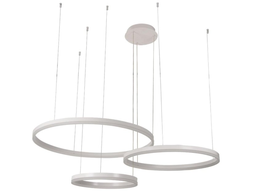 LED závěsné svítidlo + dálkový ovladač 125W - J4384/W