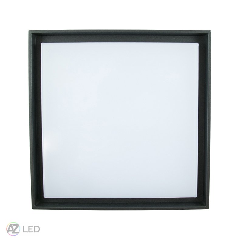 Přisazené LED svítidlo ANDROMEDE S 14W IP65 černá - Barva světla: Denní bílá