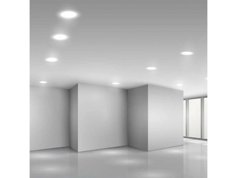 LED panel kulatý do podhledu 12W 170mm Economy