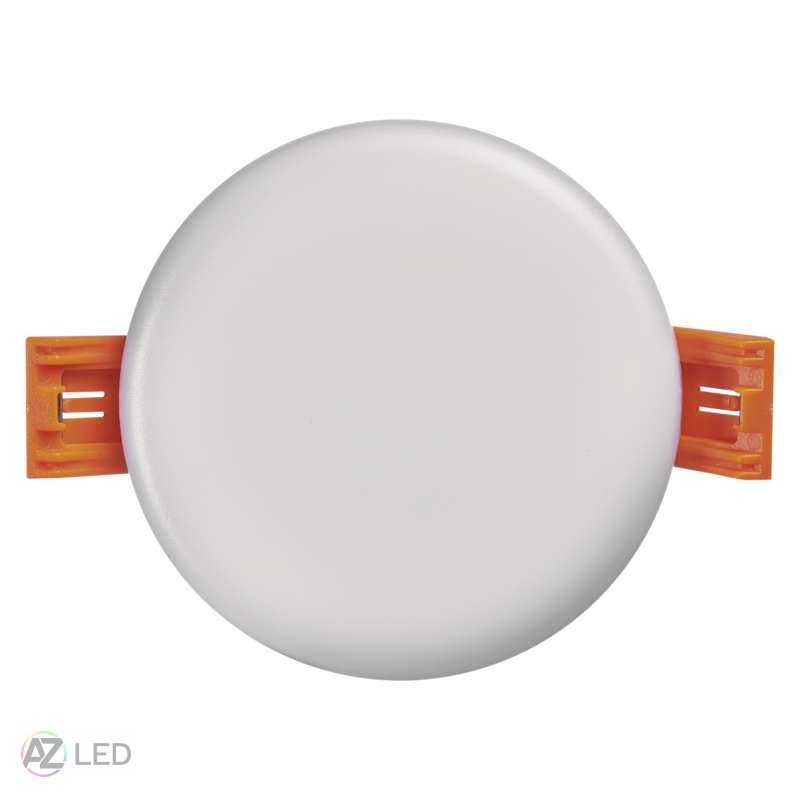 LED panel vestavný kulatý 6W 400lm 75mm IP65 - Barva světla: Teplá bílá