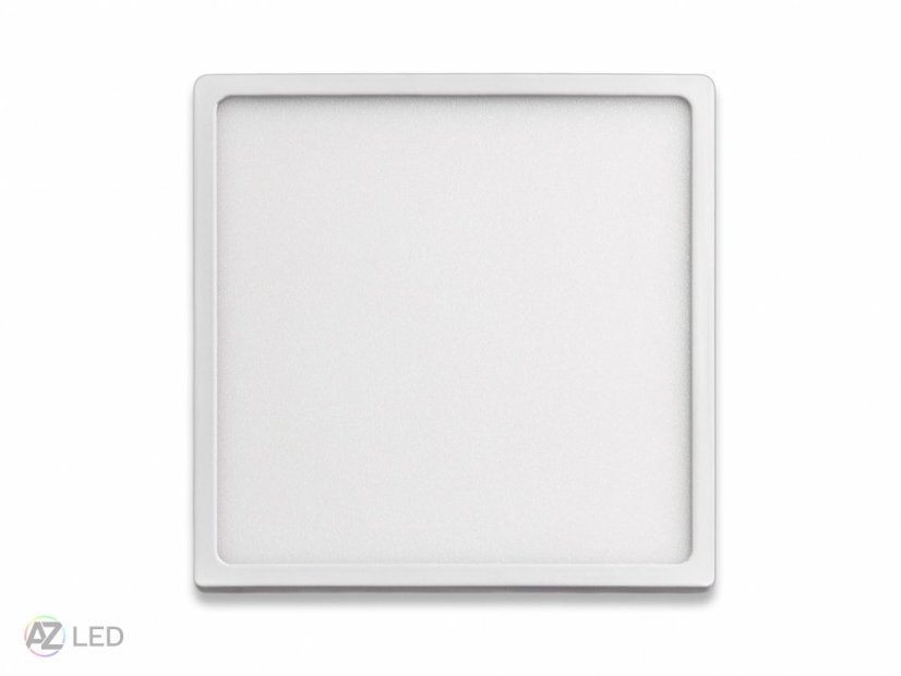 LED panel 8W SQUARE CLASSIC SLIM 90x90mm bílý Denní bílá