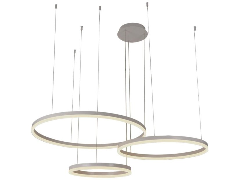 LED závěsné svítidlo + dálkový ovladač 125W - J4384/W