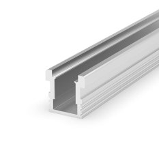 Pochozí LED profil - P24-1 vysoký stříbrný