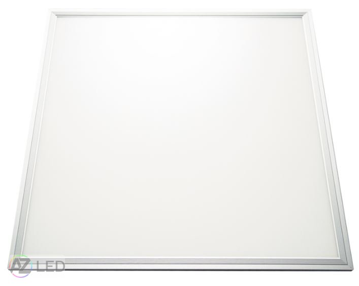 LED panel QUADRA BASIC 40W 600x600mm stříbrný - Barva světla: Teplá bílá
