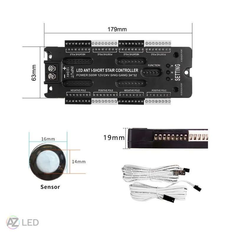 LED ovladač 32BLS pro osvětlení schodiště