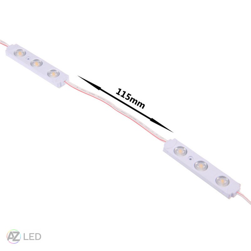 LED modul 12V 0,72W 743-160 - Barva světla: Studená bílá