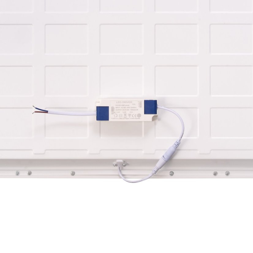 LED panel vestavný čtvercový bílý 230V 40W 60x60cm - Barva světla: Teplá bílá