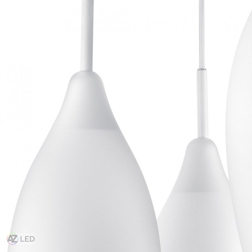Závěsné LED svítidlo Lora E14 bílá